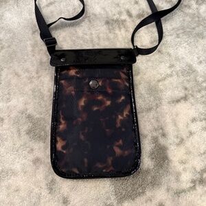 NEW!  MZ Wallace small crossbody Tortoise collared crossbody bag